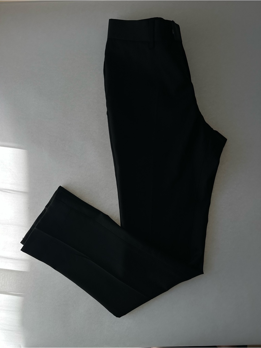 Tiger of Sweden "Norden" 100% Wool Slim Trousers Dress Pants Black EU 48 / US 32